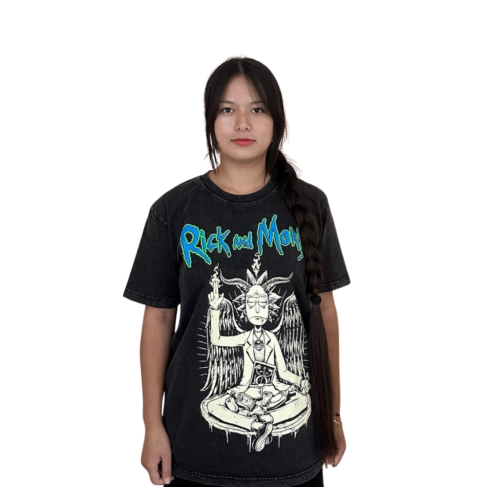 Acid Washed T-shirt | Rick and Morty