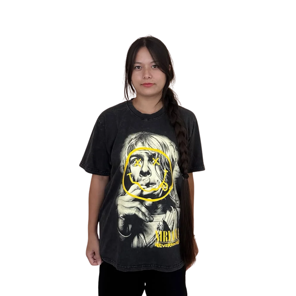 Acid Washed T-shirt | Nirvana