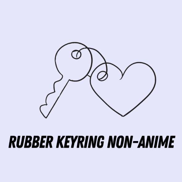 Rubber Keyring (Non-Anime)