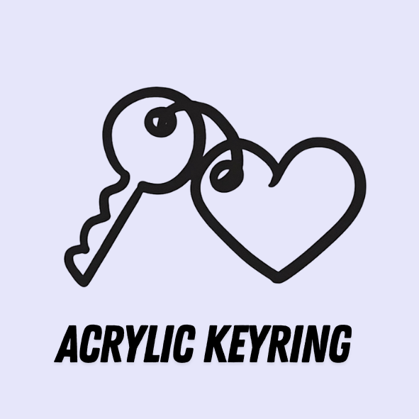 Acrylic Keyring